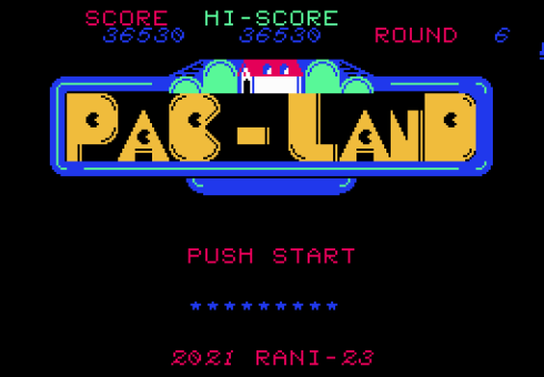 Pac-Land (Homebrew) (Nintendo NES) - for just $0! 