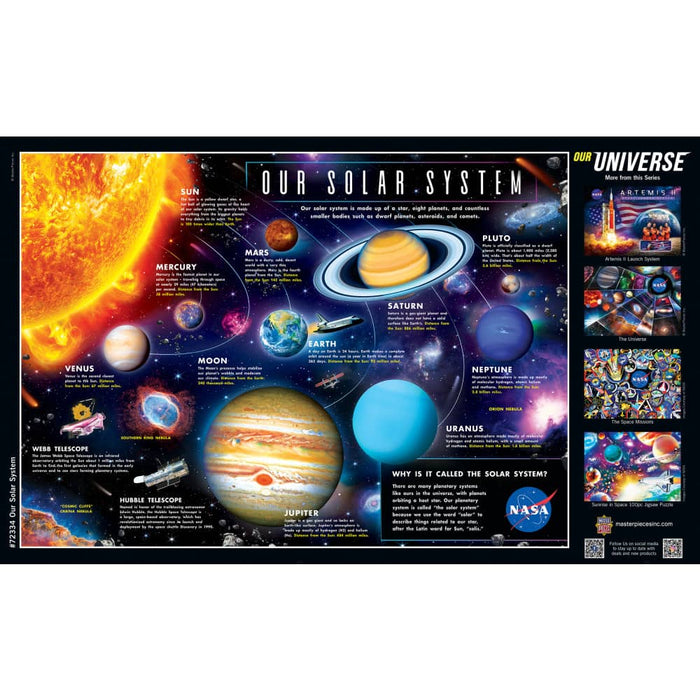 Our Solar System - 1000 Piece Jigsaw Puzzle - for just $16.99! 