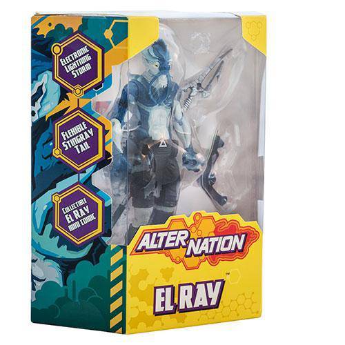 Alter Nation - El Ray - 6 Inch Action Figure (With Free Comic Book) - Just $21.99! Shop now at Retro Gaming of Denver