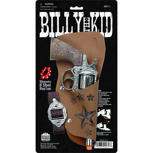 Billy the Kid 8 Shot Ring Cap, includes Diecast Metal Cap Gun, Holster & Belt - 8.5" Long - Premium Outdoor Toys - Just $24.99! Shop now at Retro Gaming of Denver