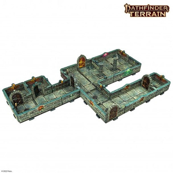 Pathfinder Terrain: Abomination Vaults Half-Height Walls - for just $69! 
