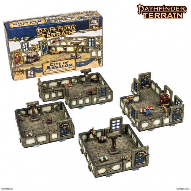 Pathfinder Terrain: City of Absalom - Premium Miniatures - Just $69! Shop now at Retro Gaming of Denver