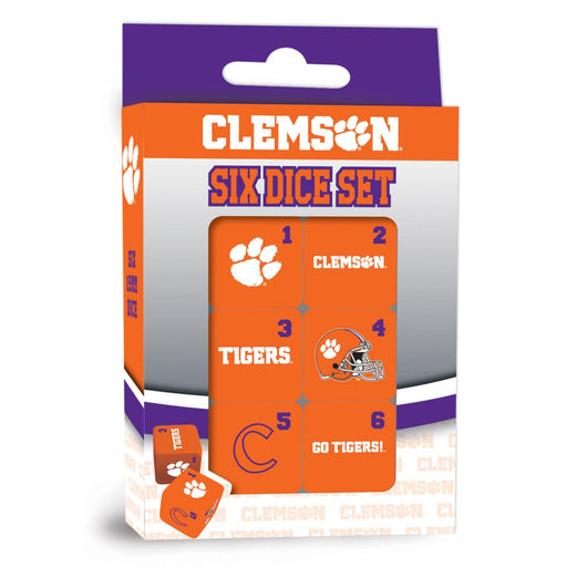 Clemson Tigers Dice Set - 19mm - for just $4.99! 