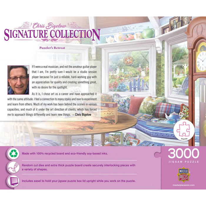 Signature Collection - Puzzler's Retreat 3000 Piece Jigsaw Puzzle - for just $39.99! 
