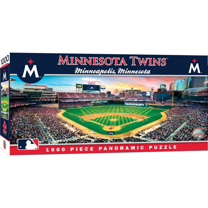 Minnesota Twins - 1000 Piece Panoramic Jigsaw Puzzle - for just $19.99! 