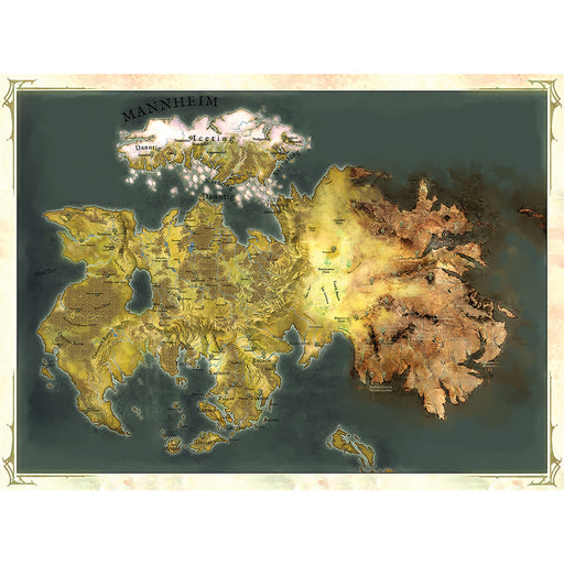 Conquest: Cloth Map of Alektria, the first continent of EÄ - for just $39.99! 