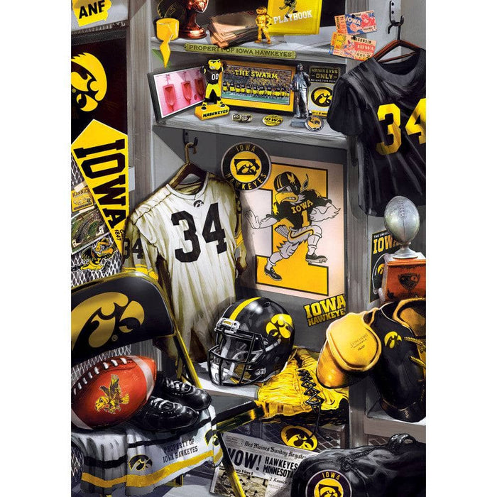 Iowa Hawkeyes - Locker Room 500 Piece Jigsaw Puzzle - for just $16.99! 