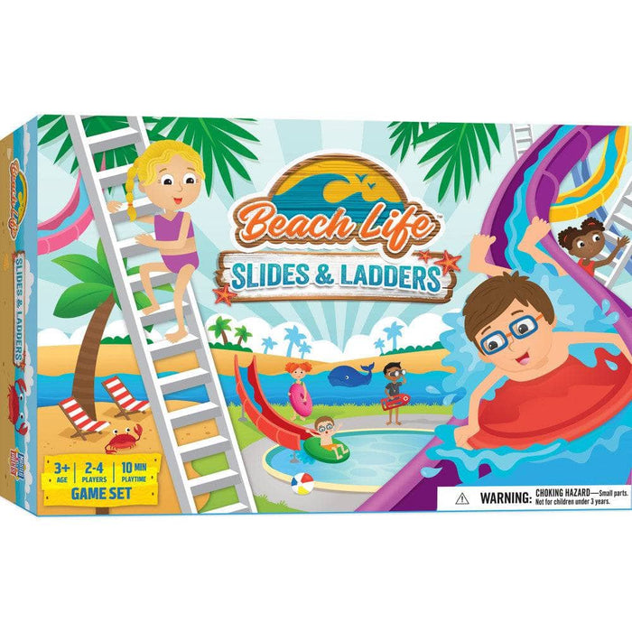 Beach Life - Slides & Ladders Board Game - for just $16.99! 