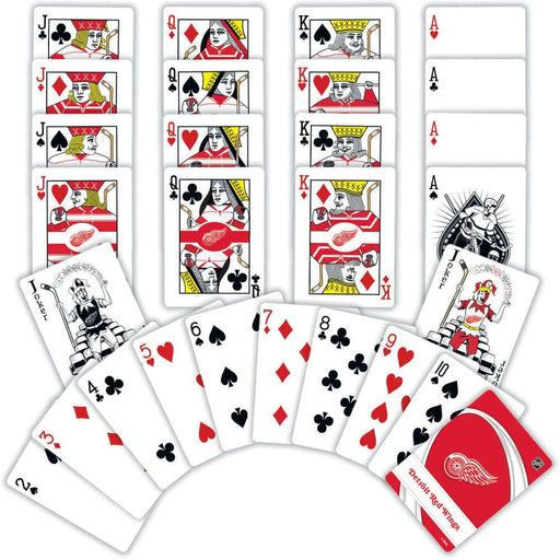 Detroit Red Wings Playing Cards - 54 Card Deck - for just $7.99! 