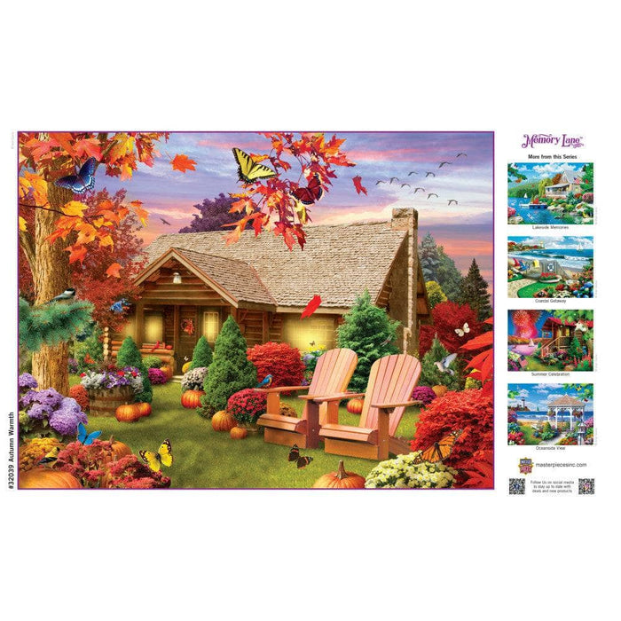 Memory Lane - Autumn Warmth 300 Piece EZ Grip Jigsaw Puzzle - for just $14.99! 