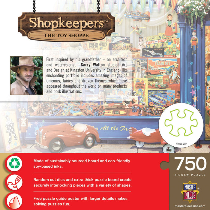 Shopkeepers - The Toy Shoppe 750 Piece Jigsaw Puzzle - Just $14.99! Shop now at Retro Gaming of Denver