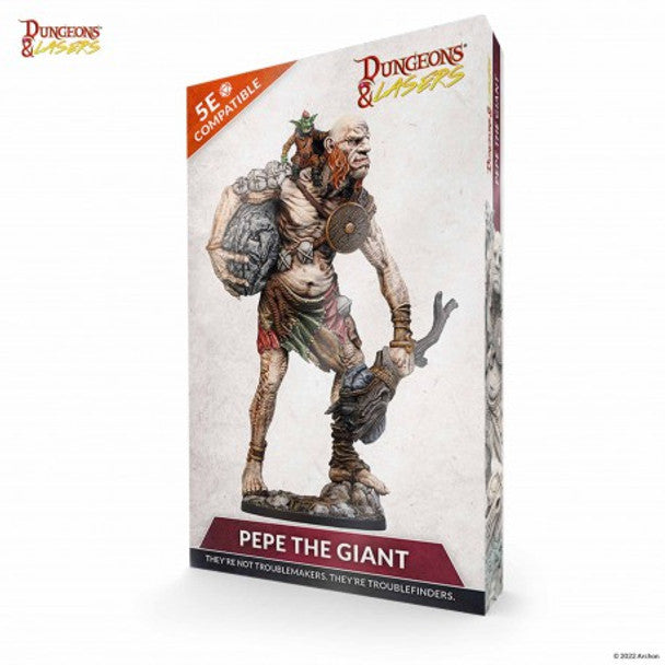 Dungeons & Lasers: Pepe the Giant - for just $31! 