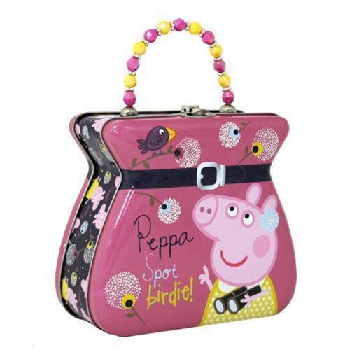 Peppa Pig Embossed Belt Buckle Purse Tin Tote - Just $10.88! Shop now at Retro Gaming of Denver