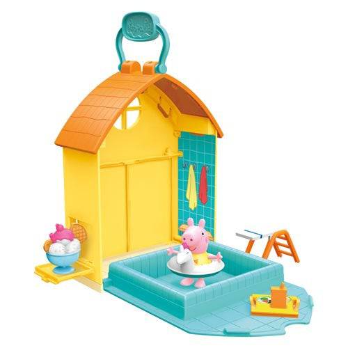 Peppa Pig Peppa's Adventures Peppa's Swimming Pool Fun Playset - Just $14.22! Shop now at Retro Gaming of Denver