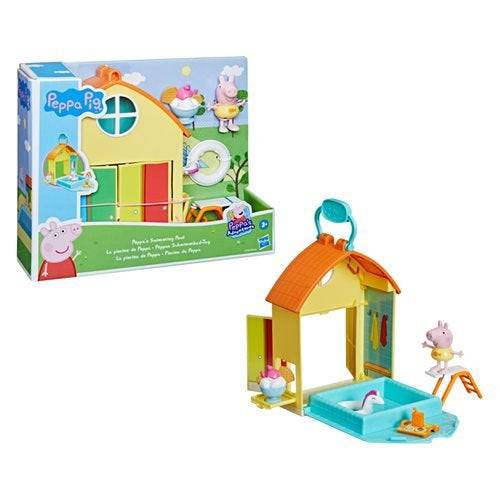 Peppa Pig Peppa's Adventures Peppa's Swimming Pool Fun Playset - Just $14.22! Shop now at Retro Gaming of Denver