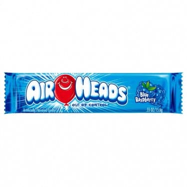 Air Heads - Blue Raspberry - Changemaker - Premium Sweets & Treats - Just $0.49! Shop now at Retro Gaming of Denver