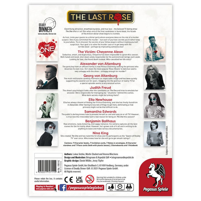 Deadly Dinner: The Last Rose - for just $44.99! 