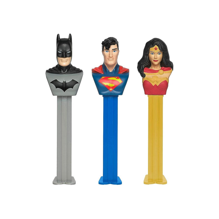 Pez Blister Card Dispenser - Justice League - Assorted Styles - Premium Sweets & Treats - Just $2.99! Shop now at Retro Gaming of Denver