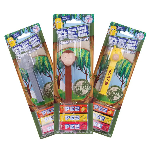 Pez Dispenser Blister Card - PEZimals - Assorted Styles - Premium Sweets & Treats - Just $2.99! Shop now at Retro Gaming of Denver