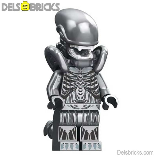 Alien Xenomorph metalic gun Metal Lego Minifigures custom toys - Just $4.99! Shop now at Retro Gaming of Denver