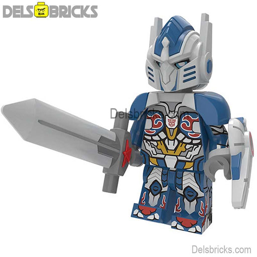 Optimus Prime Knight Transformers Lego Minifigures custom toys - Premium Minifigures - Just $4.50! Shop now at Retro Gaming of Denver