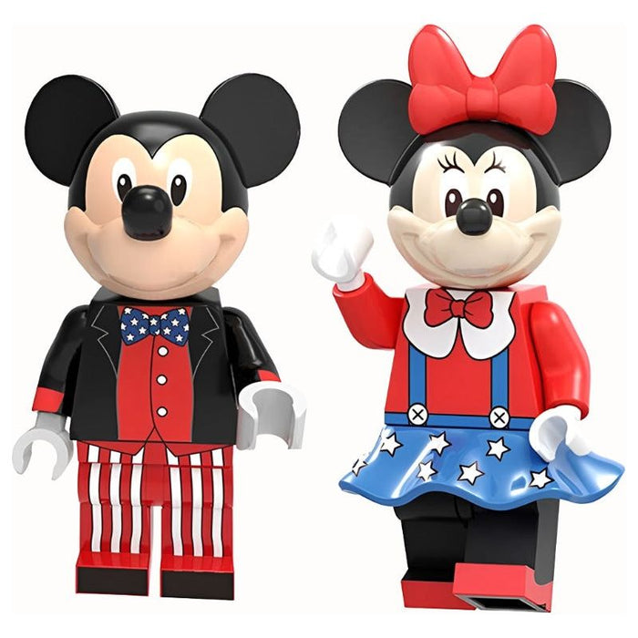 Mickey & Minnie Mouse Disney Minifigures Set of 2 (Lego-Compatible Minifigures) - Just $7.99! Shop now at Retro Gaming of Denver