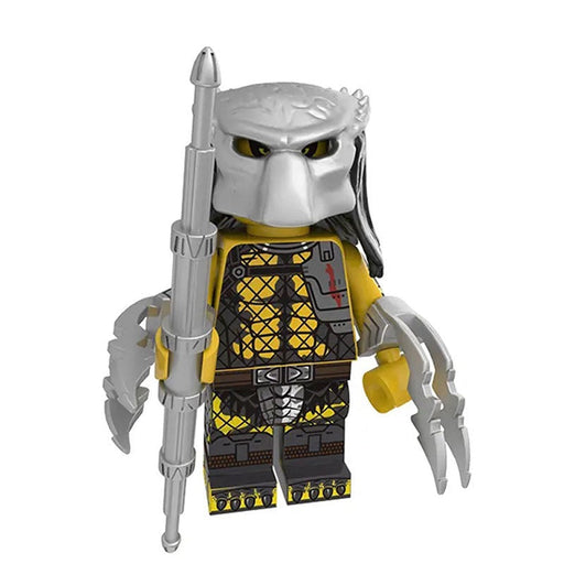 Predator Yellow Yautja Minifigures - Intergalactic Adventure Lego-Compatible Minifigures - Premium Minifigures - Just $4.99! Shop now at Retro Gaming of Denver