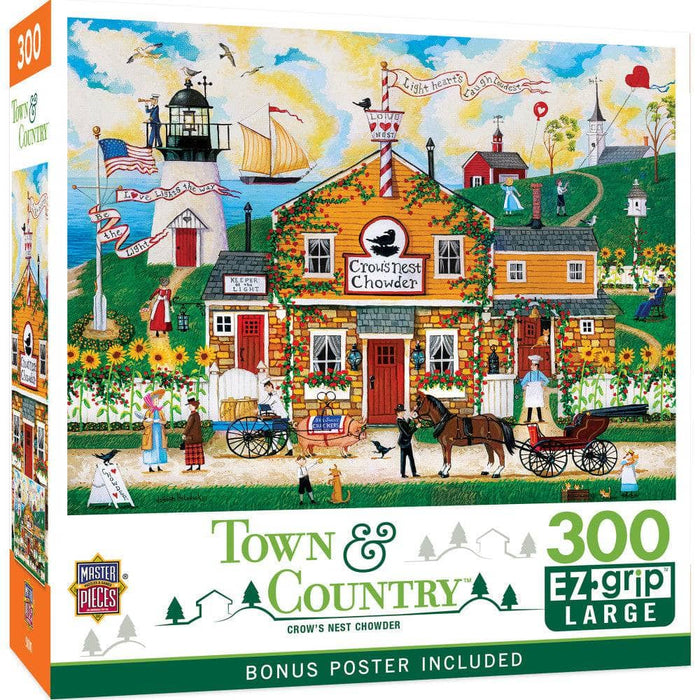 Town & Country - Crow's Nest Chowder 300 Piece EZ Grip Jigsaw Puzzle - for just $14.99! 