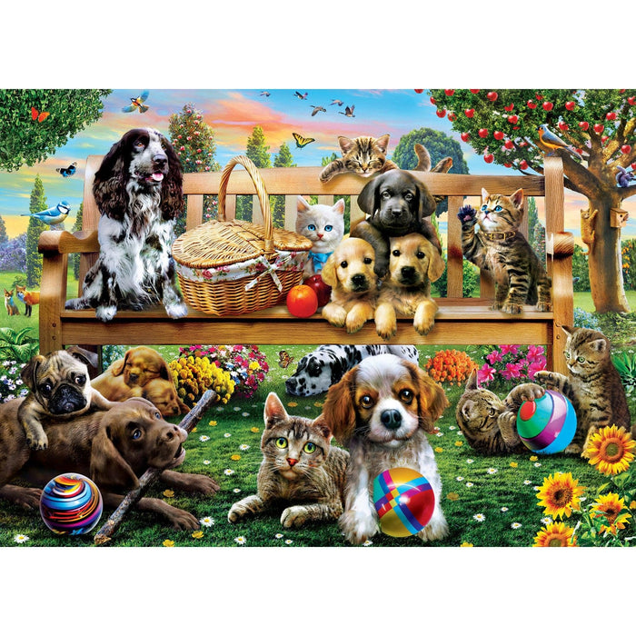 Masterpiece Gallery - Meetup at the Park 1000 Piece Jigsaw Puzzle - for just $9.99! 