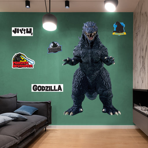 Godzilla: Godzilla (1999) Front RealBig - Officially Licensed Toho Removable Adhesive Decal - Premium Vinyl Die-Cut Character - Just $69.99! Shop now at Retro Gaming of Denver