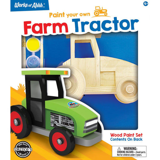 Farm Tractor Wood Craft & Paint Kit - for just $19.99! 