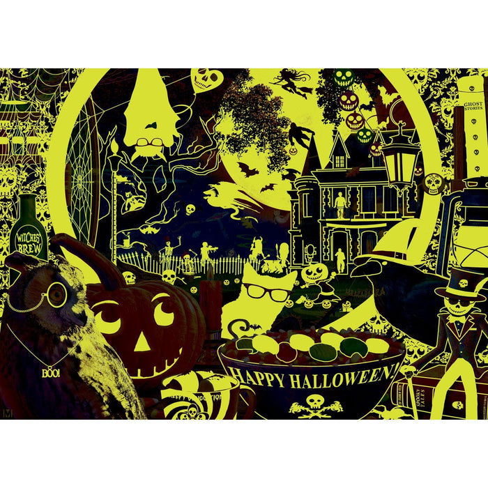 Glow in the Dark - A Scary Night Outside 1000 Piece Jigsaw Puzzle - for just $16.99! 