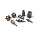 PolyHero Warrior 8 Dice Set - Steel Grey - for just $35! 