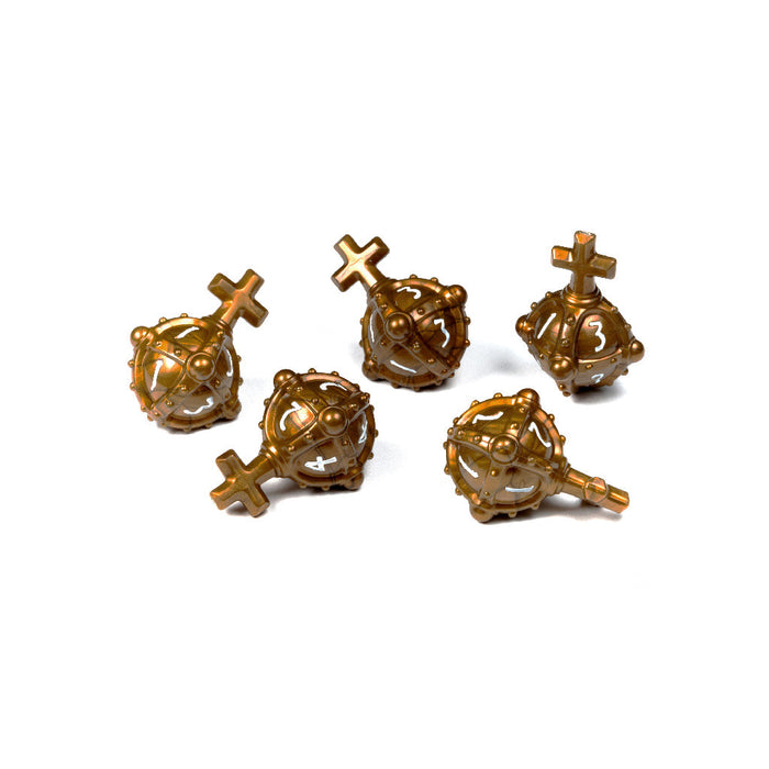 PolyHero 5d4 Cleric Hallowed Hand Grenades - Merciful Gold - for just $15! 