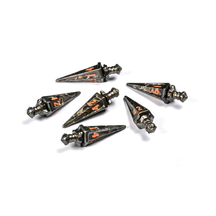 PolyHero 6d6 Warrior Swords - Steel - for just $15! 