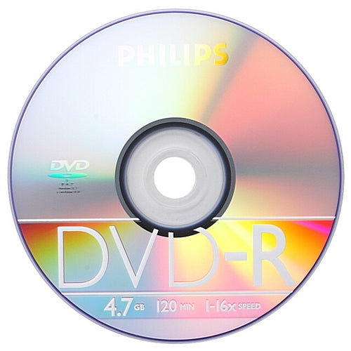 Philips 16X DVD-R 4.7GB (Philips Logo on Top) [Discontinued] - for just $18.95! 