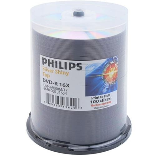 Philips 16X DVD-R 4.7GB Shiny Silver [Discontinued] - for just $32.95! 