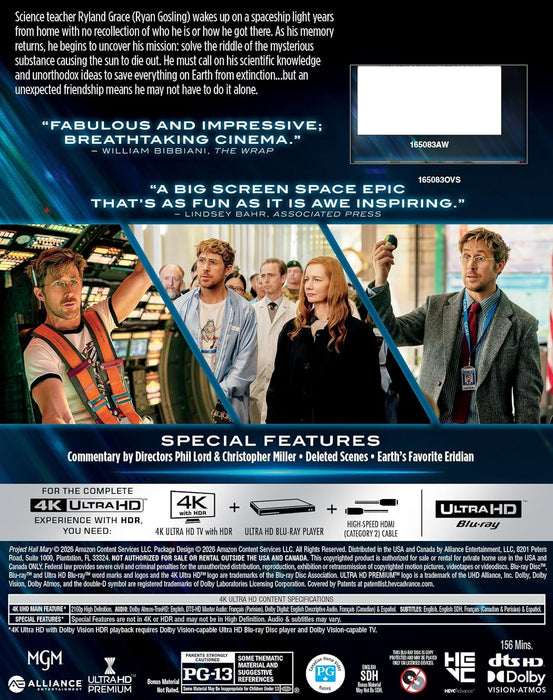 Project Hail Mary (4K Ultra HD) - for just $34.99! 