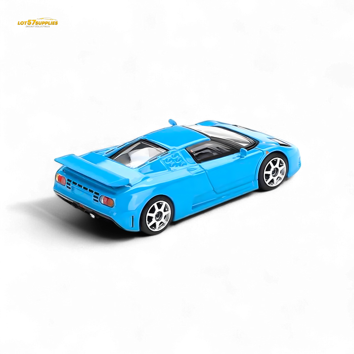 Mini-GT Bugatti EB110 Super Sport Blu Bugatti #890 1:64 - for just $22.99! 