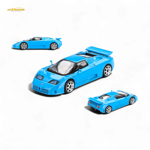 Mini-GT Bugatti EB110 Super Sport Blu Bugatti #890 1:64 - for just $22.99! 