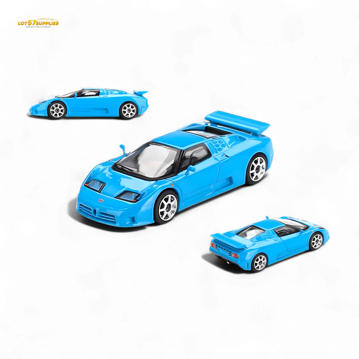Mini-GT Bugatti EB110 Super Sport Blu Bugatti #890 1:64 - for just $22.99! 