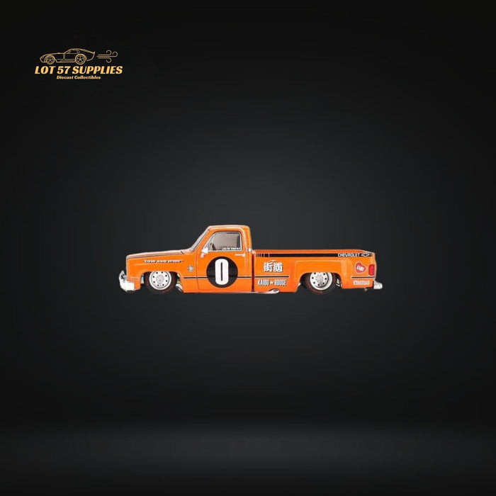 Mini GT x Kaido House Chevrolet Silverado DUALLY KAIDO V2 Orange 1:64 KHMG090 - Just $26.99! Shop now at Retro Gaming of Denver