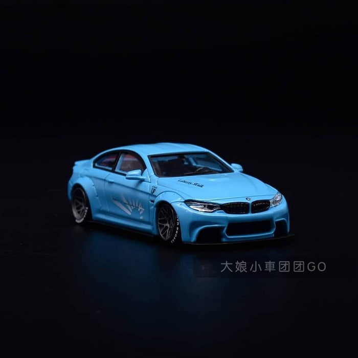 Stance Hunters High Rev Series BMW M4 LWBK Baby Blue 1:64 Resin - Just $39.99! Shop now at Retro Gaming of Denver