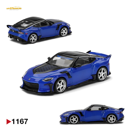 (Pre-Order) Mini GT Nissan Z VeilSide FFZ400 Seiran Blue 1:64 - for just $19.99! 