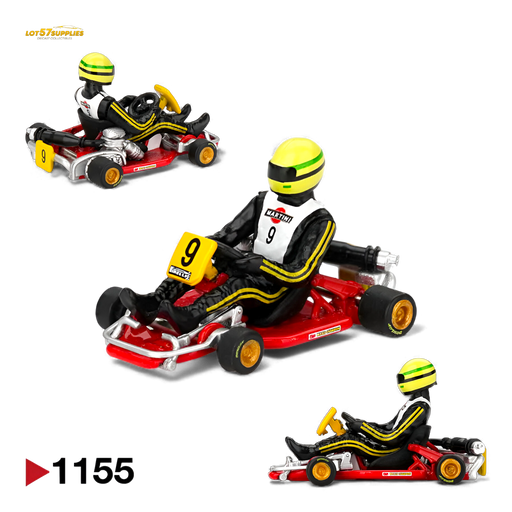 (Pre-Order) Mini GT Senna Kart Formula K #9 1:64 - for just $19.99! 
