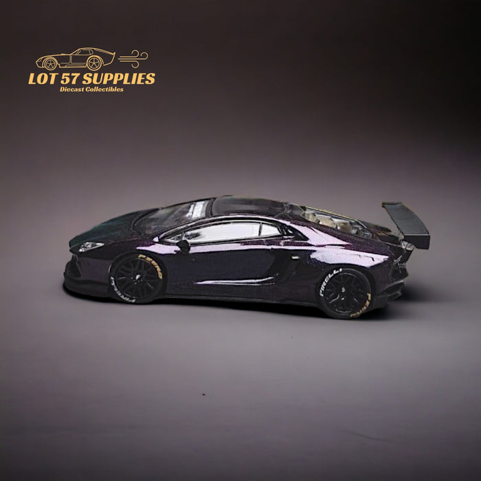 King Model Lamborghini Huracan LP700-4 LB 1.0 Purple Carbon Fiber 1:64 - Just $35.99! Shop now at Retro Gaming of Denver