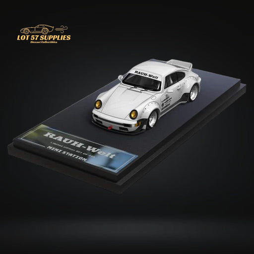 (Pre-Order) Mini Station Porsche RWB 964 Samurai White Ordinary 1:64 - Just $32.99! Shop now at Retro Gaming of Denver