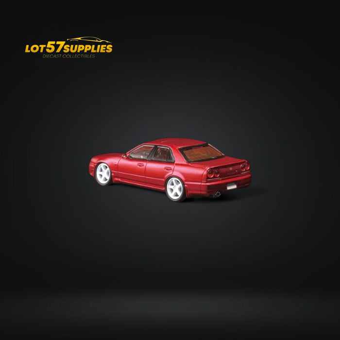 Mortal ER34 SKYLINE 25GT-t Red Ordinary 1:64 - for just $39.99! 