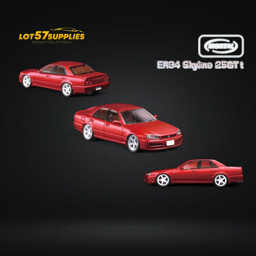 Mortal ER34 SKYLINE 25GT-t Red Ordinary 1:64 - for just $39.99! 