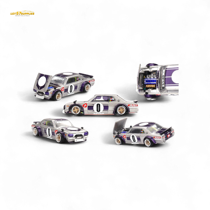 Mini GT x Kaido House Nissan Skyline KPCG10 Kaido Works V1 1:64 KHMG165 - for just $29.99! 